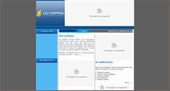 Desktop Screenshot of leoships.com